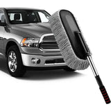 Telescopic Microfiber Car Cleaning Duster with Long Handle