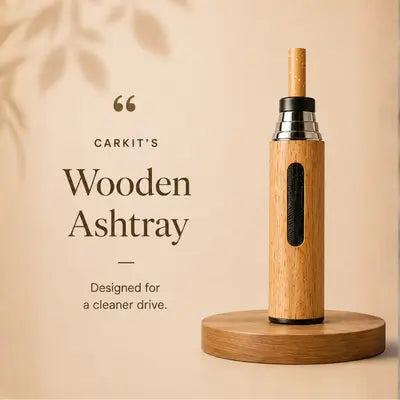 CarKit Wooden AshTray