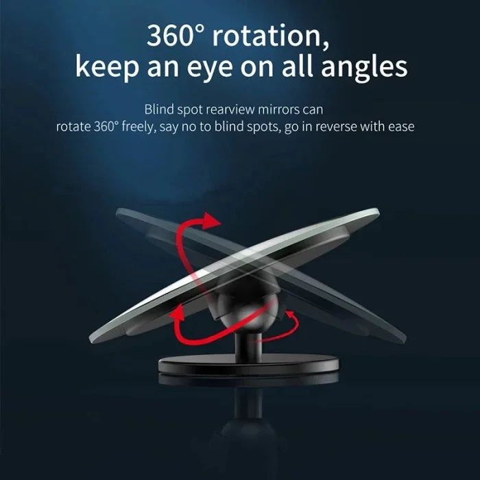 Car Blind Spot Safety Mirror - Set of 2 (Both Sides)